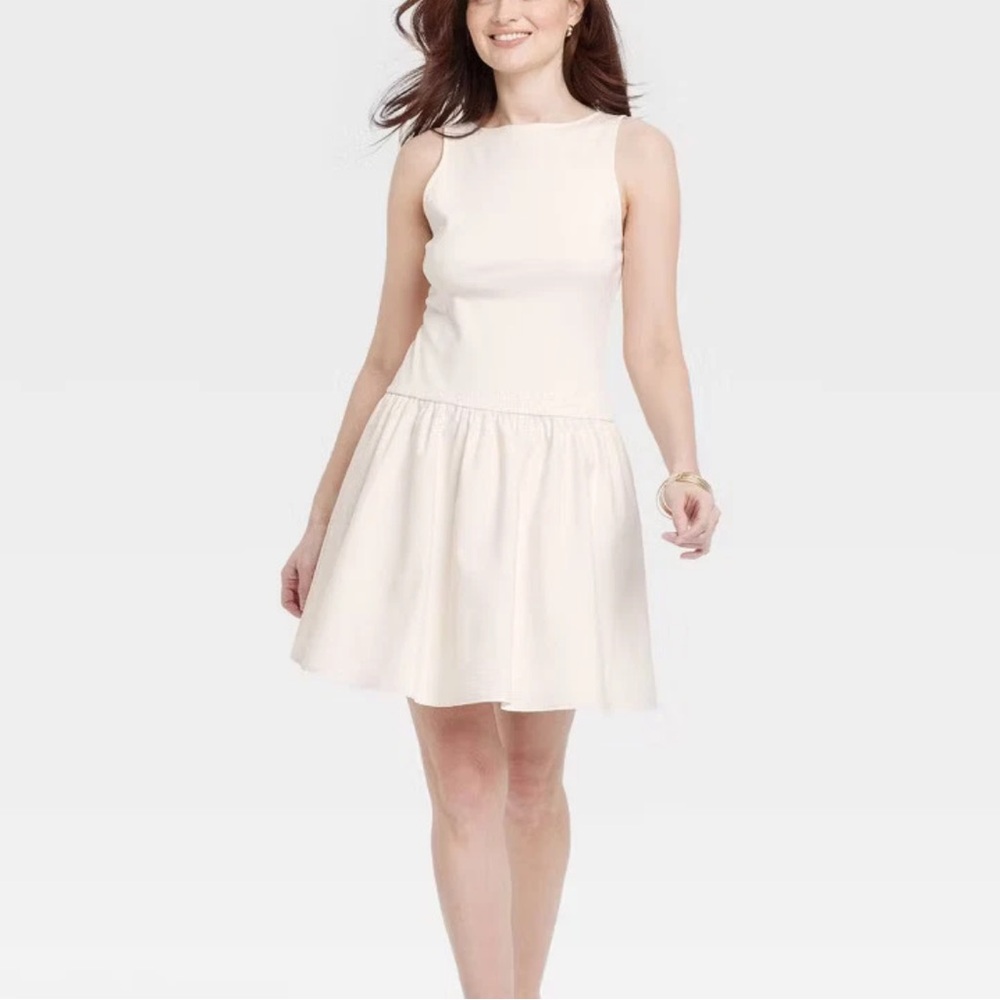 A New Day Women's Drop Waist‎ Mini Dress
